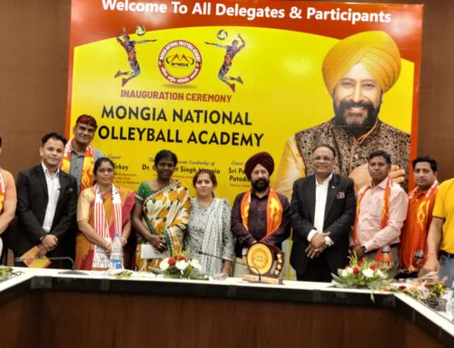 Inauguration Ceremony of Mongia National Volleyball Academy at Press Club, Ranchi